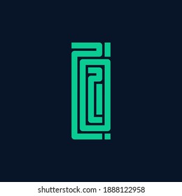 Inscription 2021 looks like Arabic script. Minimalist calendar or brochure cover, typographic vector illustration. T-shirt print.