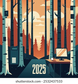 Inscription 2025 Smart Standard Birch tree
