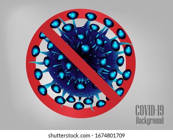 Inscription COVID-19 on background. World Health Organization WHO introduced new official name for Coronavirus disease named COVID-19
