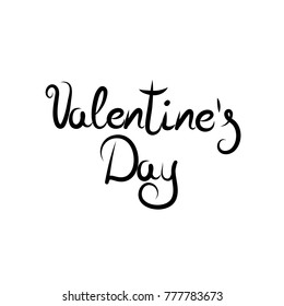 The inscription to the day of St. Valentine