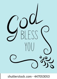 2,828 God bless you Images, Stock Photos & Vectors | Shutterstock