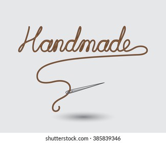 Inscription "handmade"