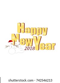 Inscription Happy New Year