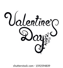 inscription for holiday cards for Valentines Day. hearts, love message. Vector for design. Holiday of all lovers