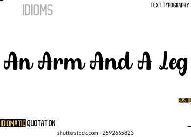 Inscription Idiomatic Expression Typography Lettering- 