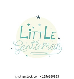 inscription little gentleman