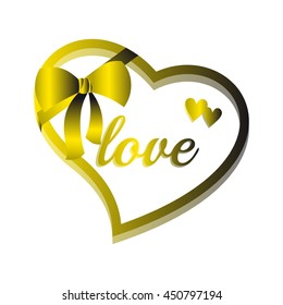 Inscription with love