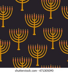 inscription Rosh Hashanah & candles , Jewish holiday 