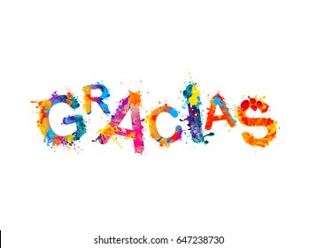 1,267 Gracias lettering Images, Stock Photos & Vectors | Shutterstock