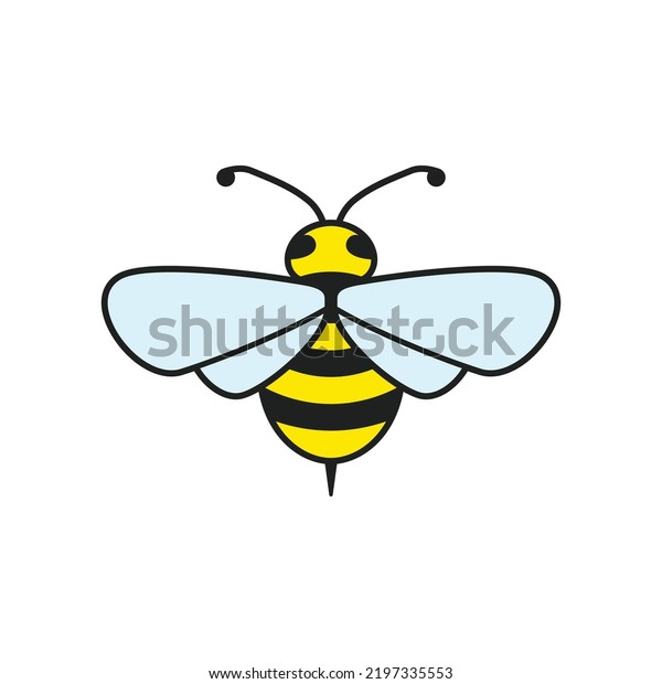 Insect Apis Vector Cute Bees Mascot Stock Vector (Royalty Free ...