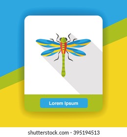 insect bug flat icon
