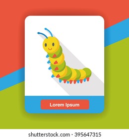 insect bug flat icon