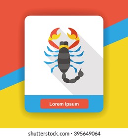 insect bug flat icon