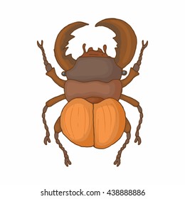 Insect bug icon, cartoon style