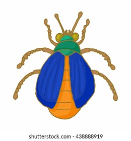 Insect bug icon, cartoon style