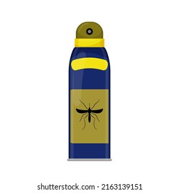 Insect Bug Spray Color Icon Vector. Insect Bug Spray Sign. Isolated Symbol Illustration