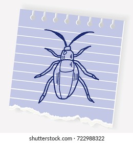 insect doodle