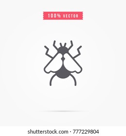 insect fly icon