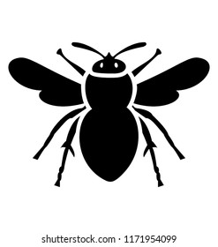 
  insect having legs and wings known as  housefly 
