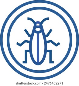diseño de icono de insecto eps 10