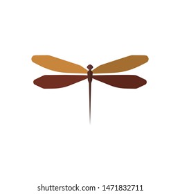 Insect icon in flat style isolated on white background. Vector illustration
