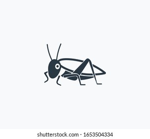 Insect icon isolated on clean background. Insect icon concept drawing icon in modern style. Vector illustration for your web mobile logo app UI design.