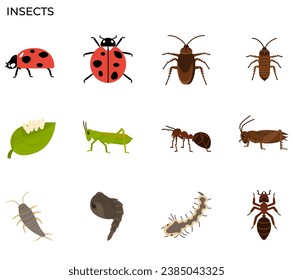 Insect icon modern concept ui ux icon for website, app, presentaion, flyer, brochure etc.