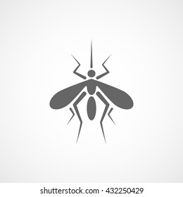 Insect Icon On White Background
