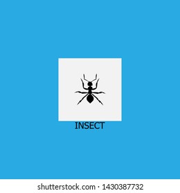 insect icon sign signifier vector