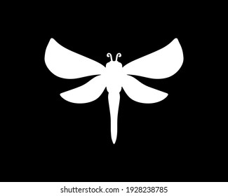 Insect icon. Stencil animal. Vector stock illustration. EPS 10