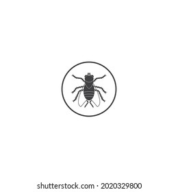 Insektensymbol, Vektorgrafik-Symboldesign. EPS10.