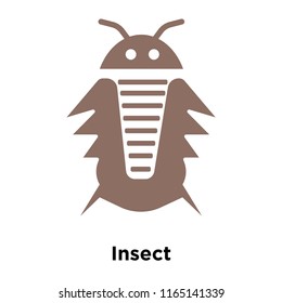 Insect icon vector isolated on white background, Insect transparent sign , historical stone age symbols