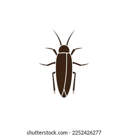 insect icon vector isolated on background