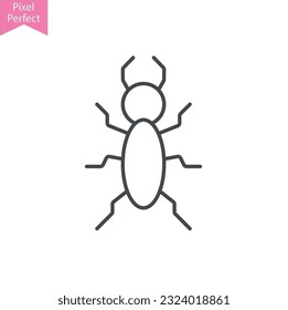 insect icon vector pixel perfect, insect icon vector, illustrator insect incon vector