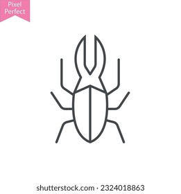 insect icon vector pixel perfect, insect icon vector, illustrator insect incon vector