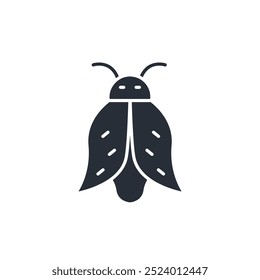 insect icon. vector.Editable stroke.linear style sign for use web design,logo.Symbol illustration.