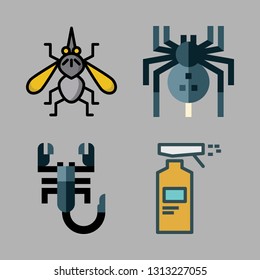 insect icons set. vector set about [ iconsRandom] icons set.