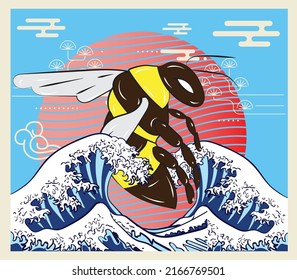 insect illustration for kaijune event