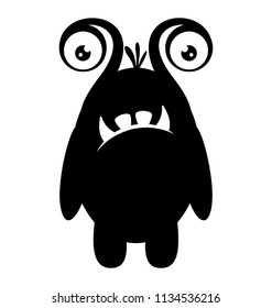 
An insect like body with antennas having big eyed, insect monster 
