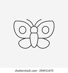 insect line icon