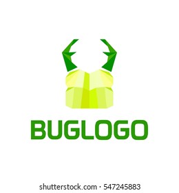 Insect logo design template