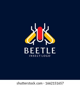 Insect Logo Vector Design Template