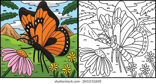 Insect Monarch Butterfly Animal Illustration 