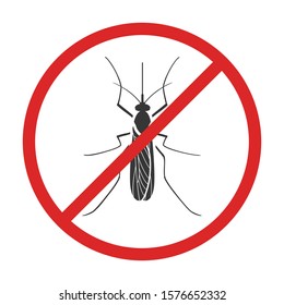 Insect mosquito vector icon.Black vector icon isolated on white background insect mosquito .