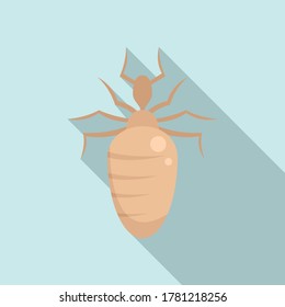 Insect nature bug icon. Flat illustration of insect nature bug vector icon for web design