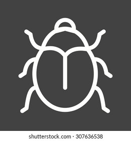 Insect, nature, butterfly icon vector image.Can also be used for gardening. Suitable for mobile apps, web apps and print media.