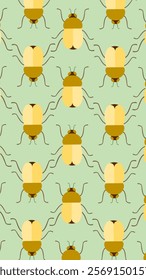 Insect pattern background. Insect illustration pattern. Insect background. Perfect for fabrics, print, textile, wallpaper, and decor. SSTKbackgrounds