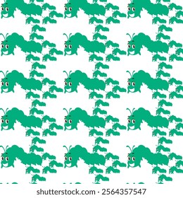 insect pattern design with background