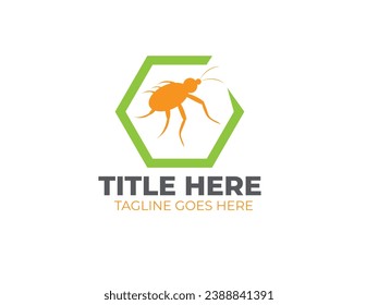 Logo de control de insectos y plagas