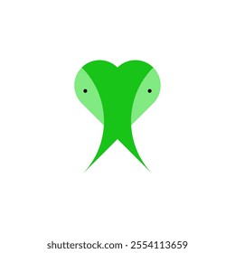 insect praying mantis head logo design